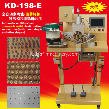 KANGDA KD-198-E Sixth Generation completamente automatico Multifunzione Speciale Pulsante Pulsante Pearl Pulsante Common Cuci